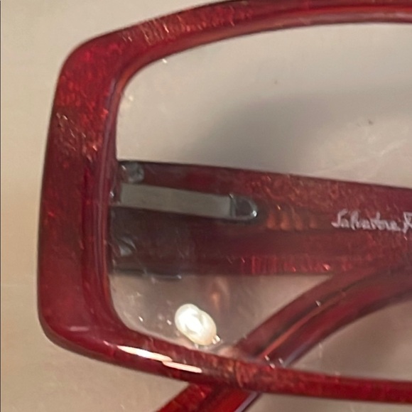 Salvatore Ferragamo Red Eyeglasses (frames only) main image 11